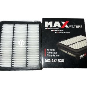 ((34410) MXAK-1538) MK-84632=OTR-AA-9792 FILTRO PARA AIRE MAX MXAK1538. HYUNDAI TERRACAN GASOLINA Y DIESEL. 28113-H1915 (PANEL)