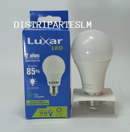 FOCO LED CLASICO E27 12W 6500K LUXAR