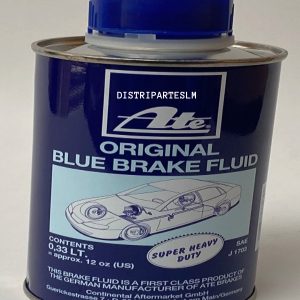LIQUIDO DE FRENO DOT-3 (COLOR AZUL) PINTA 0.33 LT. = APPROX. 12 OZ