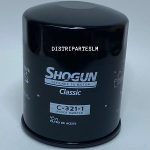 C321-1SHOGUN FILTRO DE ACEITE