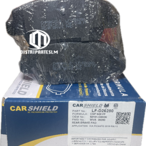 LF-D26280 PASTILLA DE FRENO KIA PICANTO 2018 RIN 13