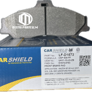 LF-D1573 PASTILLA DE FRENO CARSHIELD MAZDA BT-50 FORD RANGER MAZDA 2