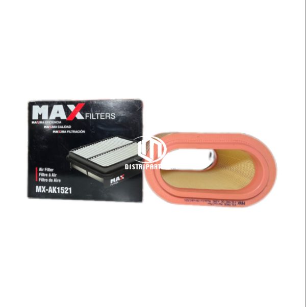 ((34408) MAX MXAK1521) MK-9551 FILTRO PARA AIRE . HYUNDAI H1. 2.4 DIESEL. 28130-4A001 (CILINDRICO OVALADO)