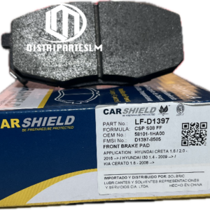 LF-D1397 PASTILLA DE FRENO CARSHIELD HYUDAI CRETA, I30, KIA CERATO