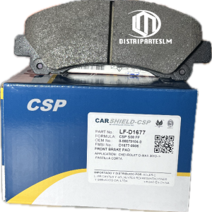 LF-D1677 PASTILLA DE FRENO DELANTERA D-MAX CORTA MODERNA