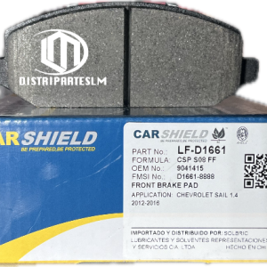 LF-D1661 PASTILLA DE FRENO DELANTERA SAIL CARDSHIELD