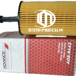 OTR-AOE-9443 FILTRO DE ACEITE PEUGEOT 206.307 CTRN C2.C3 E35HD102. (CON GUIA) (ELEMENTO)