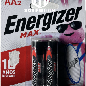 BATERIA ENERGIZER ALKALINA MAX AA 2