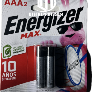 BATERIA ENERGIZER ALKALINA MAX AAA 2
