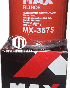 MX-3675 FILTRO DE ACEITE 13/16 CHEVROLET CAPTIVA TRAIL BLAZER SILVERADO