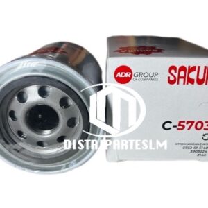 C5703 SAKURA FILTRO DE ACEITE LF JAC HFC1048