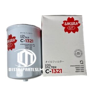 C1321 SAKURA FILTRO DE ACEITE ROSCA 1X12 DUTRO 07-12. 300 EURO DUTRO 512. 616. 616 DC. 716. 816