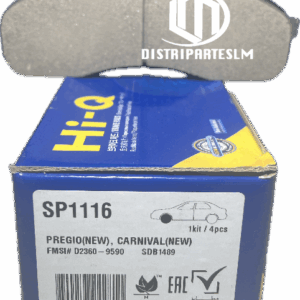 SP1116 HI-Q PASTILLA DE FRENO KIA PREGIO 04-/CARNIVAL 04-
