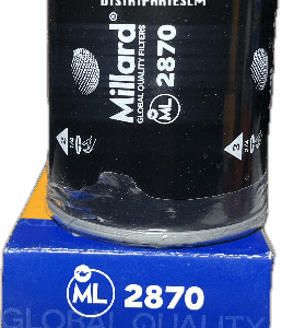 ML-2870 FILTRO DE ACEITE VOLKSWAGEN GOL. GOLF. JETTA. PASSA. POLO. VENTO. AUDI (DOBLE VALVULA) 3/4X16