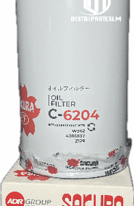 C6204 FILTRO DE ACEITE ATLAS J. DEERE ROSCA 1"